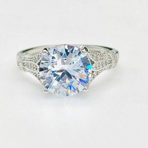 Solitare Cubic Zircon Ring